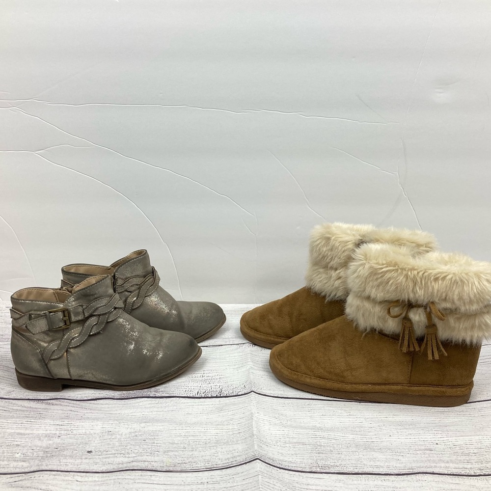 2 pairs of Little Girls boots! Size 11/11.5.